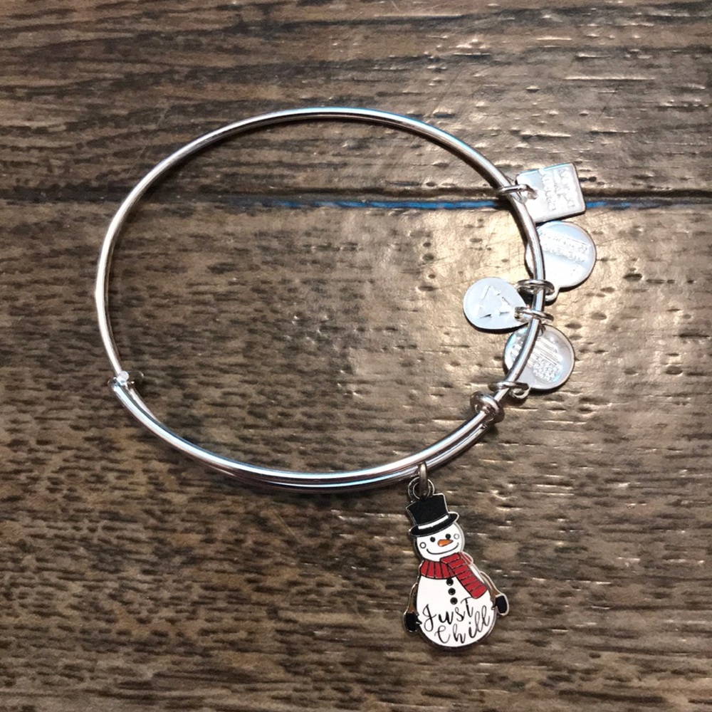 Alex and ani snowman